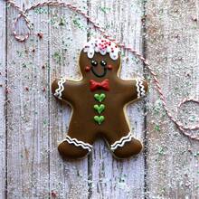 1pc 2.6 Inch Gingerbread Man Cookie Cutter, Stainless Steel Gingerbread Man Shaped Fruit Cookie Cutter, Christmas Party Mold Christmas Christmas Decorations Christmas Pajamas Christmas Gifts Christmas Decor