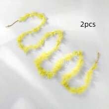 1 Stück bunte künstliche Fellboa 2m Plüschboa für Frauen zum Tanzen, Hochzeit, Party, Halloween, Bühnendekor, Feiertagsparty Kopfschmuck Accessoires, Schal Dekoration, geeignet für Geburtstag, Halloween, Weihnachten, Pferderennen, Teezeremonie, Silvester, Konzert und Heimdekoration, Tanzhochzeit, Bühnenauftritt, Karnevalskostüm und Accessoires, Partyzubehör, ideale Wahl als Geschenk - Verschiedenfarbig - Übersicht 27