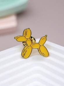 Niedliche Ballon-hunde-brosche, Bezauberndes Tier-metallabzeichen, Kreative Rucksack- Und Halsband-dekorationsnadel - Verschiedenfarbig - Übersicht 6