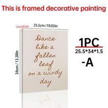 1pc Fall Quote Poster Print, Cozy Autumn Wall Art, Fall Inspirational Poster, Neutral Fall Decoration, Fall Wall Decor,Canvas Wall Art,Posters For Room,Home Decor,Room Decor Aesthetic,Room Decoration Stuff.Optional Frame, Room Decor