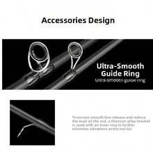 Caña de pescar de fibra de carbono de 180 cm - Alta sensibilidad para spinning/casting, punta de caña a prueba de explosiones, mango ergonómico de una sola pieza con tacto suave, adecuada para pesca en agua salada | Regalo perfecto para pescadores, equipo de pesca moderno | Excelente regalo para el Día de Acción de Gracias