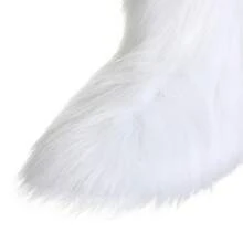 Botas de nieve de lujo para mujer - Gruesas y cálidas con forro de piel sintética en estilo de media pantorrilla