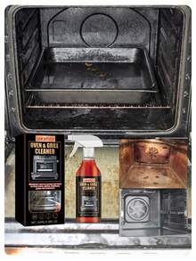 jakehoe Limpiador de parrillas y hornos Jakehoe: Desengrasante, desodorante y quitamanchas especialmente formulado para parrillas y hornos. Se puede usar como regalo para fiestas.