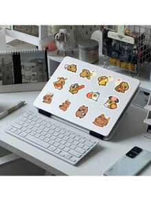 Capybara Cartoon Stickers For Laptop Refrigerator Suitcase Car Skateboard Album Motorcycle Water Bottle Scrapbook DIY Boxes Packing Label Party Box Stickers,Bottle Stickers,Capybara Sticker,Stickers,Capybara,Boba Stickers,Cartoon,Freezer Labels,Cute Stickers,Sticker,Sticker Book,Stickers,Sticker Book,Sticker,Stickers,Capybara,Capybara Stickers