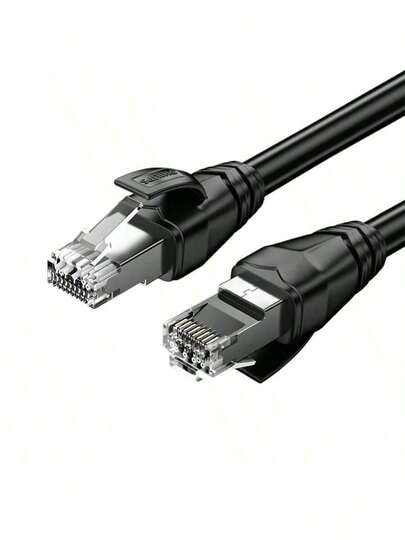 PHILIPS SWA1970/93 Category 8 Network Cable Cat8 10G Gaming-Grade Network Patch Cord Pure Copper Dual-Screen Twisted Pair Gaming Engineering Home Computer Broadband Cable Black