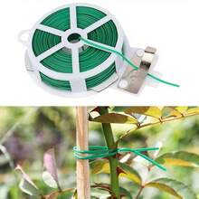 20/50m Gardening Flowers And Trees Climbing Cane Fixed Line Garden Lace Up Wire Twist Ties Binding Climbing Plants - Cable Ties - View 10