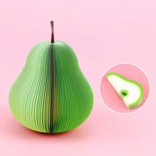 1pc Creative 3D Fruit Shape Sticky Notes Paper, Cute Office Stationery Gift - Multicolor - View 14