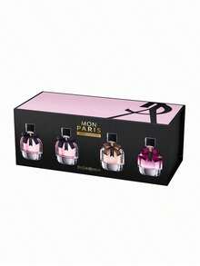 Yves Saint Laurent Bộ 4 chai nước hoa mini Mon Paris dành cho nữ (EDP 8ml+EDP 8ml+Lumiere EDT 8ml+Intensement EDP 8ml) Nước hoa Nước hoa Bộ sản phẩm thiết yếu khi đi du lịch Bộ 4 chai Bộ bốn chai 0,25oz/8ml*4 Ngọt ngào Hoa lãng mạn Phong cách sang trọng Bạn gái Vợ Mẹ Bạn bè Sinh nhật Tiệc tốt nghiệp Du lịch Cắm trại Ngoài trời Trường học Chuyến đi khuôn viên trường Lễ hội Kỷ niệm Mùa thu Mùa thu Helloween Phong cách mùa thu YSL Majestic Luxe Hiện đại Ngọt ngào Lãng mạn Phong cách Thanh lịch không cầu kỳ - nhiều mùi hương - Xem 2
