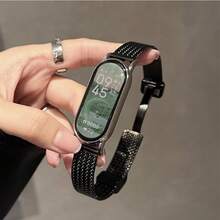 米兰尼斯表带兼容小米 Mi Band10 9 8 表带配件金属带磁性手环兼容小米手环 9/8 NFC 手环适用于 MiBand 10 9 8 表带 - For Mi Band 10/9/8 - 查看 9