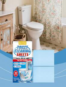 Toilet Cleaning Tablets (30pcs) - Gentle Stain Removal, Reduces Odors, Provides Long-Lasting Freshness, And Maintains Daily Toilet Cleanliness. Specifically Designed To Penetrate Toilet Crevices And Dissolve Stubborn Stains, It Efficiently Removes Tough Stains And Odors, While Also Having Targeted Cleaning And Protective Functions. It Has A Wide Range Of Uses And Is A Must-Have For Homes.