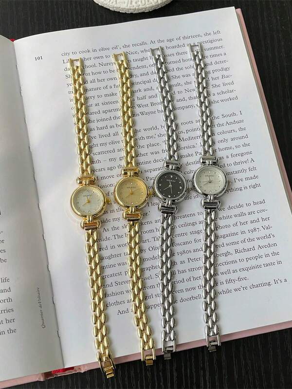 ساعة كوارتز بتصميم حلوى أنيق وعصري للارتداء اليومي العادي، مع سوار من الصلب، مناسبة للمراهقين والطلاب، رائعة كهدية لعيد الهالوين والميلاد وعيد الشكر