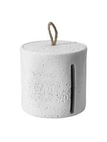 1 cutie rotundă creativă pentru șervețele, suport minimalist pentru șervețele din rășină, dozator de role de hârtie igienică, design cu piatră artificială, potrivit pentru casă, baie, dormitor, decor pentru living, birou - Multicolor - Vizualizare 14