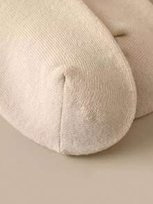 1/3/5/10/15/20双装 女士加厚纯色舒适保暖透气中筒袜，秋冬季 - 彩色 - 查看 5