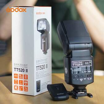  Godox Tt520ii Camera Flash Speedlite With Trigger For Canon Nikon Dslr Cameras