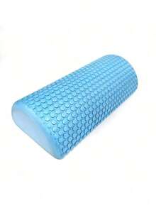Half Round Foam Roller, Solid Design For Beginners, Muscle Relaxation, Fitness, Yoga - Pink - View 2