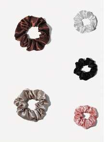 Nuevos guantes sin dedos de felpa de visón para mujer, unicolor de lujo, suaves y cálidos, de punto de lana, para el invierno - Multicolor - Ver 9