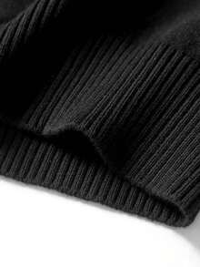 Men's Casual Long Sleeve Zip-Up Cardigan Sweater, Versatile For Daily Wear