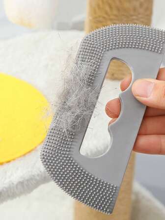 Borttagning av husdjurshår, mjuk gummiborste för grooming, dammsugare för husdjurshår, luddborttagare för kattpäls