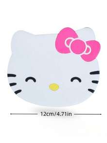 Sanrio 4/1pc 可爱Kitty卡通杯垫隔热垫防滑杯垫