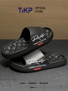 TIKP Leichte, modische Herrenschuhe, EVA Komfort-Hausschuhe, minimalistisches neues Design, unisex Sandalen mit offener Zehenpartie, für alle Jahreszeiten, schnelltrocknend