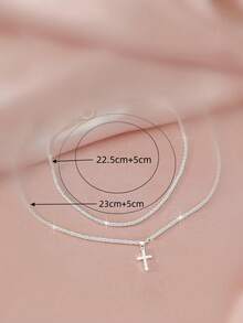 1pc Fashionable Sparkling Sexy Random Micro-Inlaid Rhinestone Hollow Heart-Shaped Teardrop Anklet For Women, Suitable For Festivals, Parties And Daily Wear (Special Craftsmanship, Please Do Not Pull Forcefully) - Silver - View 3