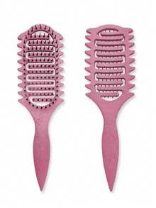 1pc Brand New Curl Brush, Curl Brush, Curl Brush With Special Design, Curl Defining Styling Brush, Designed For Curly Hair, Shapes And Shapes Curls, Suitable For Women Men, Reduce Pulling And Curl Separation Curl Brush For All Hair Types And All Women Curly Hair.