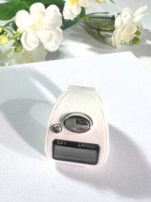 Nuovo contatore elettronico portatile, display LED ad anello elastico, mini contatore manuale, contatore per uso quotidiano di carte e imballaggi