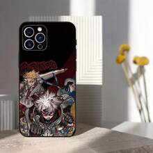 Funda de Teléfono Anime Hot G-Gachiakuta Compatible con  16,15,14,13,12,11 Plus,Pro Max,XS,X,XR,SE,Mini,8,7, Funda Negra de Silicona Suave, Funda Compatible con  17, Funda  17 Pro, Funda  17 Pro Max - z5 - Ver 9