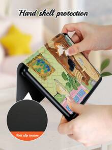 Custodia per Kindle, custodia per telefono con motivo di pittura ad olio raffinata, stile di pittura ad olio impressionista, motivo a gatto, supporta risveglio/sospensione automatica e ha protezione anti-caduta sui quattro angoli. È leggera e pratica. Regalo romantico per Kindle Paperwhite (12a generazione) edizione 2024, Kindle (11a generazione) edizione 2021, Kindle (11a generazione) edizione 2022, Kindle (10a generazione) edizione 2019 - Multicolore - Visualizzare 5
