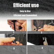 Multifunctional Retractable Cable Tie Fixing Spikes, Durable Nylon Cable Tie Clips - Polypropylene Spike Buckle Hook And Loop, Self-Locking UV-Resistant Cable Ties, Self-Locking Zipper Buckle Design, Adjustable Outdoor Cable Ties, Flexible Bundling And Fixing, Suitable For Garden And Home Organization