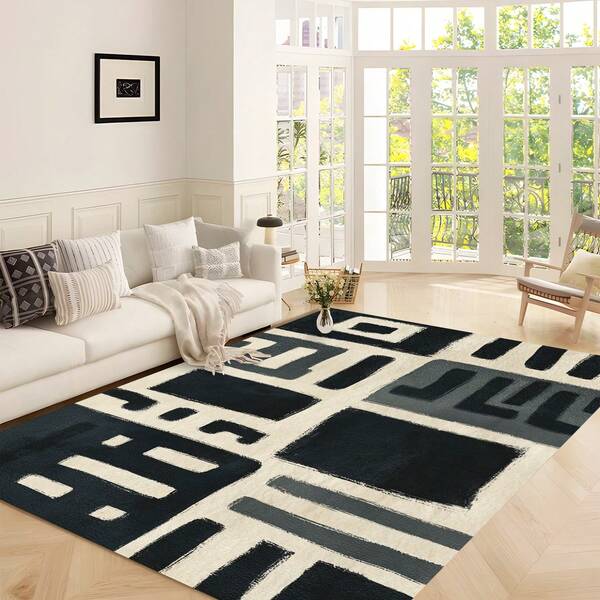 1pc Luxury Patterned Printed Fashionable Soft Creative Area Rug, Suitable For Indoor/Outdoor, Machine Washable, All Season Carpet, Home Decor