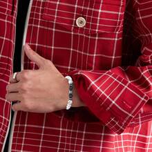 2pcs Classic Natural Stone Bracelet Set, White Turquoise Beaded Elastic Bracelet, Men's Stacking Bracelets, Casual & Party Accessories