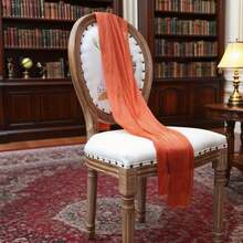 1 Piece Table Runner 75*300cm/29.5*118inch Tulle Boho Polyester Wedding Decor Romantic Multicolour Style Photography Props Wrinkle Resistant Dessert Cafe Christmas Thanksgiving And Mothers Day Family Everyday Afternoon Tea Setting Or Special Occasion