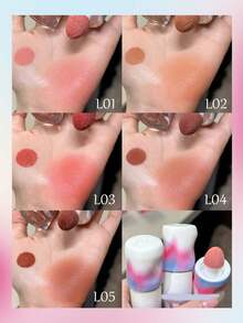 Uhue 4.5ml/0.15 Fl Oz Liquid Blush L05, Lightweight Creamy Formula, Easy To Apply And Blend, Creates Natural Radiant Flush, Long-Lasting And Smudge-Proof, Suitable For All Skin Types - L05 - 查看 5