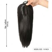 最新款3D立体刘海假发套装，女士适用，采用合成纤维，高密度发片，增加发量，遮盖白发，可烫染。