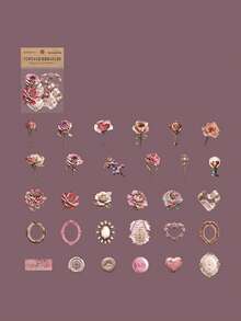 have a good day 30 Stücke/Packung Vintage Junk Journal Aufkleber, kreative ästhetische Aufkleber, DIY dekorative Collage Bastelmaterialien, Urlaubsgeschenke, personalisierte Scrapbooking Schulmaterialien