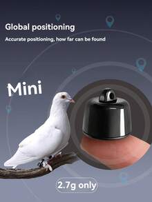 Mini Pet Tracker GPS Cat Tracker, Pet Location Tracker, Cat/Dog Collar Accessory, Track Viewing, Pet Supplies