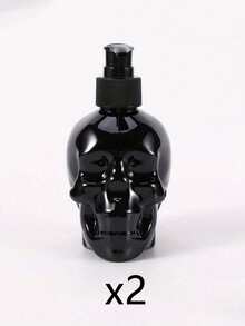 1 件万圣节创意骷髅形皂液器瓶，PET 塑料洗发水补充瓶，沐浴露分配瓶，洗衣液补充瓶，泵式塑料分配瓶，家居浴室装饰，液体储存，创意家居装饰 - 彩色 - 查看 11