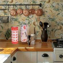 1 rolă de prosoape de hârtie de bucătărie de Crăciun, lavete și cârpe de curățare de unică folosință, îngroșate, cu 3 straturi, cu dublă utilizare, umede și uscate, absorbante, rezistente la ulei, lavabile, reutilizabile, pentru spălatul vaselor, acasă, articole pentru petreceri de sărbători, instrumente de curățenie pentru uz casnic, cadou perfect pentru Crăciun, Ziua Recunoștinței, Anul Nou, decorațiuni interioare, articole esențiale pentru bucătărie, stiluri aleatorii, festive, lavetă leneșă, role de hârtie, vrac