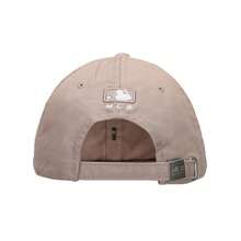 MLB Mũ lưỡi trai mềm cổ điển Unisex 3ACP7701N - Khaki-50BGS - Xem 3