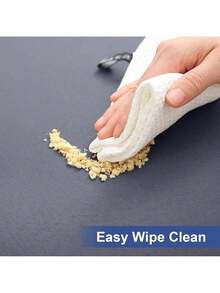 Homing Rectangle Table Cloth Cover, Waterproof Polyester Elastic Fitted Tablecloth, Fits 6 Foot Folding Tables, Washable Table Protector Picnic, Camping, Outdoor (Black, 30 X 72) Summer Birthday Gifts Wedding Beach Back To School School Supplies Room Decor