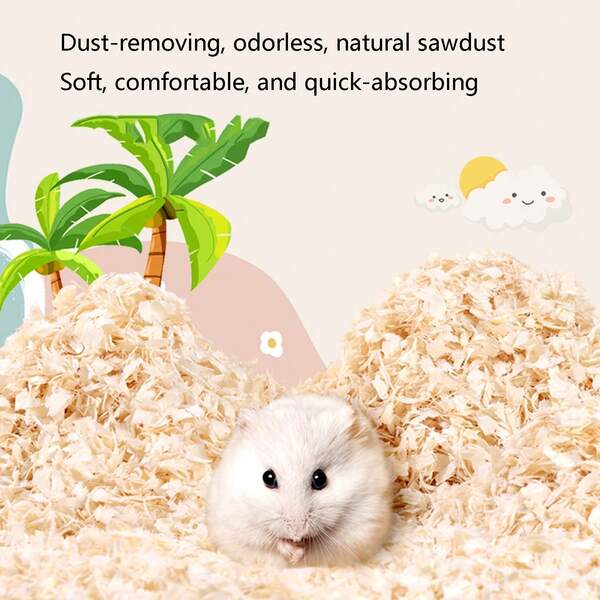 Hamster Bedding Wood Chips Supplies Deodorizing Urine Sand Special Sawdust Shavings Bedding Tools Landscaping