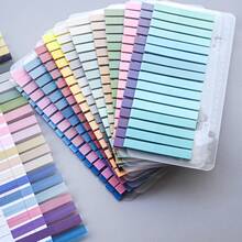 320 张超薄索引标签，学生必备，渐变色阅读标记贴纸 - 13*6cm - 查看 9