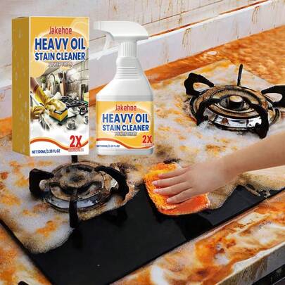 jakehoe Jakehoe Kitchen Degreasing Cleaning Spray, Heavy Duty Grease Remover For Oven, Stove, Cookware