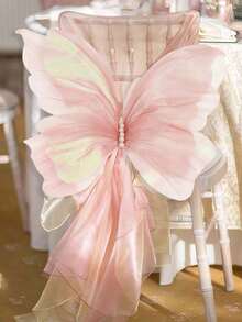 1/3/5 Silk Thread Artificial Butterflies, Suitable For Wedding Decoration Giant Gauze Fake Butterfly Store Window Display, Outdoor Garden Decoration, Birthday Theme Party Decoration, Home Decoration, Wreath Decoration, Large Floral Decoration, Table Decoration, Mother's Day And Gift, Party Decoration Butterfly, Outdoor Wedding Decoration. - Nhiều màu - Xem 10