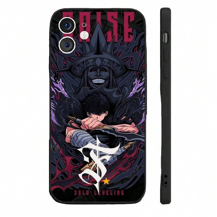Funda de Teléfono de Nivelación Solo, Cubierta de Silicona Suave Compatible con  16 15 14 13 12 11 Plus Pro Max Plus, Cubierta Compatible con Funda de  17, Funda de  17 Pro, Funda de  17 Pro Max - z1 - Añade 12