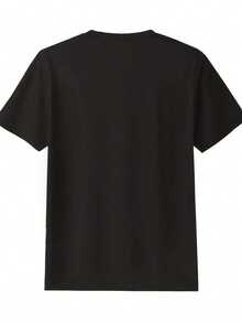 1 camiseta con estampado digital de Sanrio, diseño de Hello Kitty, Kuromi y Cinnamoroll. Calavera, rosa, esqueleto, oscuridad. Camiseta casual de cuello redondo y manga corta. Camiseta de algodón ligera para las cuatro estaciones, lavable a máquina, no lavar en seco