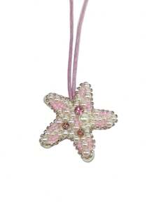 Summer Ocean Style Bag Charm, Starfish, Shell, Crab Pendant Keychain - Multicolor - View 16