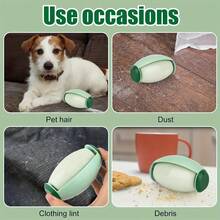 1-Pack Reusable Mini Sticky Hair Ball, Travel Portable Pet Cat And Dog Hair Cleaner, Portable Clothing Sofa Dust And Debris Removal Roller, Washable Sticky Hair Ball
