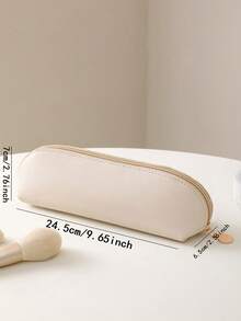 1个化妆刷收纳袋，PU材质便携式化妆刷包 - 彩色 - 查看 2